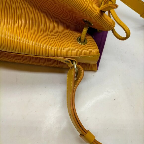 Louis Vuitton Petit Noe Yellow Epi Shoulder Bag mon-455-091025 - Picture 7 of 16